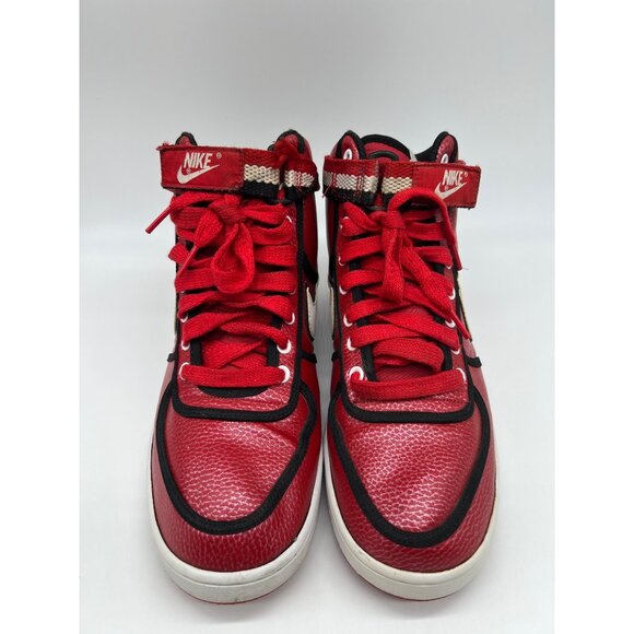 Nike Men Vandal High University Red Sneakers Size 9.5 - Picture 1 of 8